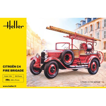 Heller Citroen C4 Fire Brigade makett