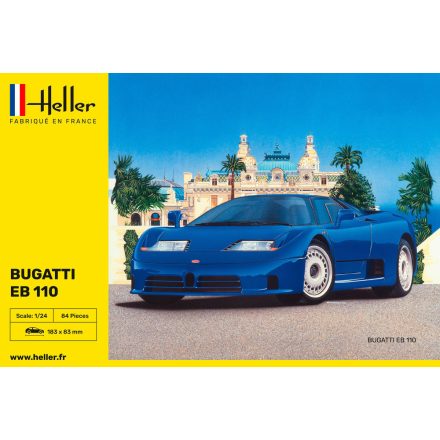 Heller Bugatti EB 110 makett