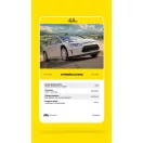 Heller Citroen C4 WRC autó makett