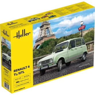 Heller Renault 4TL/GTL autó makett