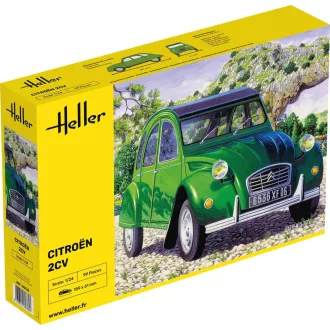 Heller Citroen 2 CV autó makett