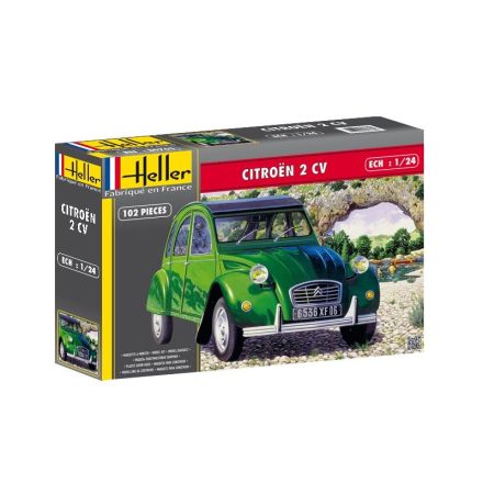 Heller Citroën 2 CV makett
