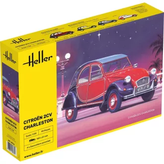 Heller Citroen 2CV Charleston autó makett