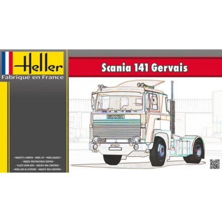 Heller Scania 141 Gervais makett