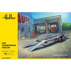 Heller Car Transporter Trailer makett