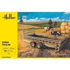 Heller Goods Trailer makett