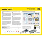 Heller Goods Trailer makett