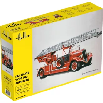 Heller Delahaye Type 103 Pompiers autó makett