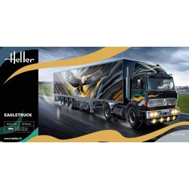Heller Eagletruck makett