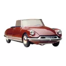 Heller Citroen DS 19 Cabriolet autó makett