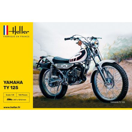 Heller Yamaha TY 125 makett