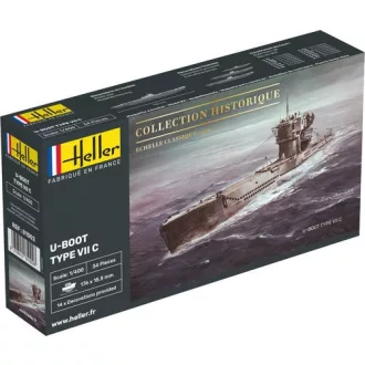 Heller U-Boot Type VII C makett