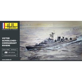 Heller VICTOR SCHOELCHER - COMMANDANT RIVIERE makett