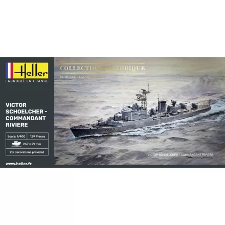 Heller VICTOR SCHOELCHER - COMMANDANT RIVIERE makett
