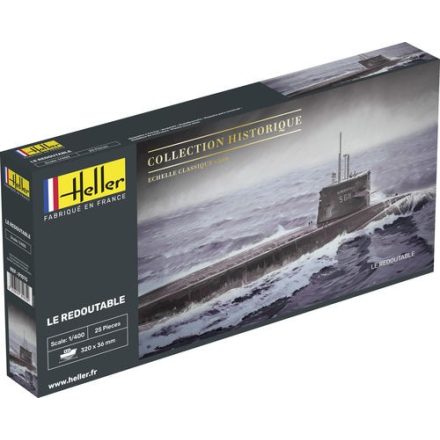 Heller U-Boot S/M Redoutable makett
