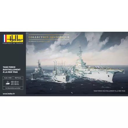 Heller TASK FORCE "RAVITAILLEMENT A LA MER makett