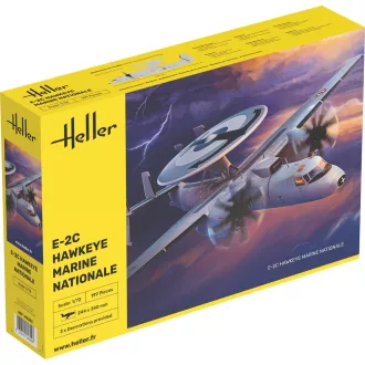 Heller E-2C Hawkeye Marine Nationale repülő makett