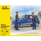 Heller French Gendarmerie Officers figura makett