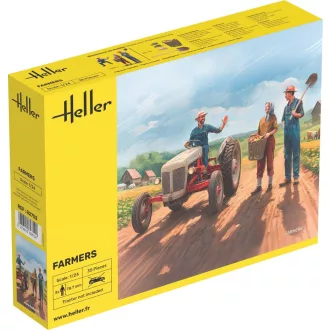 Heller Farmers figura makett