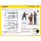 Heller Farmers figura makett