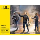Heller French Firemen figura makett