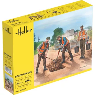 Heller Road Workers figura makett