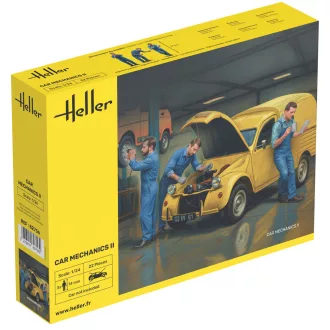 Heller Car Mechanics II figura makett