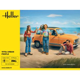 Heller 1970s Urban People (3 Figures)