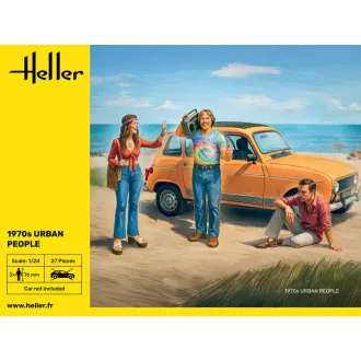 Heller 1970s Urban People (3 Figures)