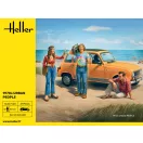 Heller 1970s Urban People figura makett