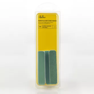 Heller Sand file set (two-sided, 3 pieces) csiszolókészlet