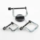 Heller Screw clamp set (3 pieces) with magnetic base csavarszorító-készlet