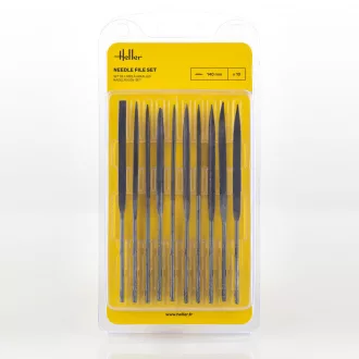 Heller Needle file set (10 pieces) reszelőkészlet