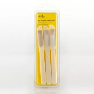 Heller Disposable scalpel set (3 pieces) makettező szike