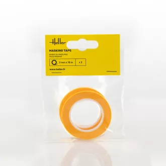 Heller Masking tape 3 mm x 18 m (2 pieces) maszkolószalag