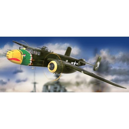 HK Models North-American B-25J Mitchell 'The Strafer' makett
