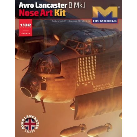 HK Models Avro Lancaster B Mk.I Nose Art Kit makett