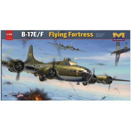 HK Models B-17E/F "Flying Fortress" makett
