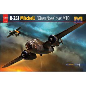   HK Models North American B-25J Mitchell 'Glass Nose' over MTO makett