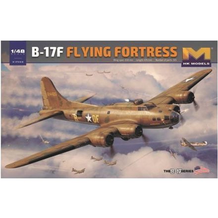 HK Models B-17F Flying Fortress "Memphis Belle" makett