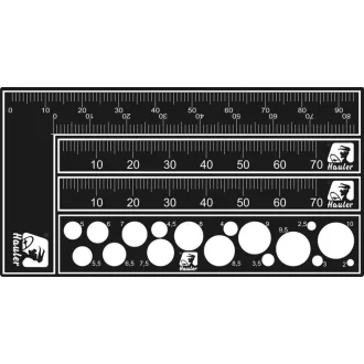   Brengun try square, rule and circle template makettező szerszám