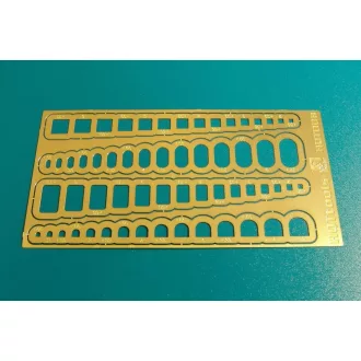   Brengun scribing templates rectangles,ovals, ETC makettező szerszám