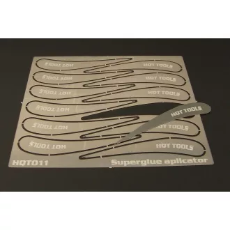 Brengun stainless super glue aplicator makettező szerszám