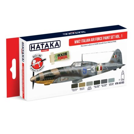 Hataka WW2 Italian Air Force Paint set vol. 1 paint set