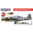 Hataka WW2 Italian Air Force Paint set vol. 1 paint set
