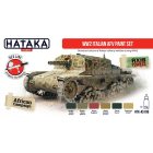 Hataka WW2 Italian AFV paint set
