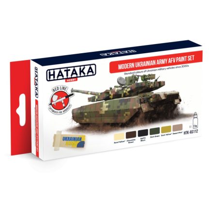 Hataka Modern Ukrainian Army AFV Paint Set