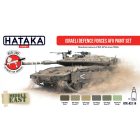 Hataka Israeli Defence Forces AFV Paint Set