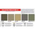 Hataka Israeli Defence Forces AFV Paint Set