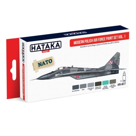 Hataka Modern Polish Air Force paint set vol. 1